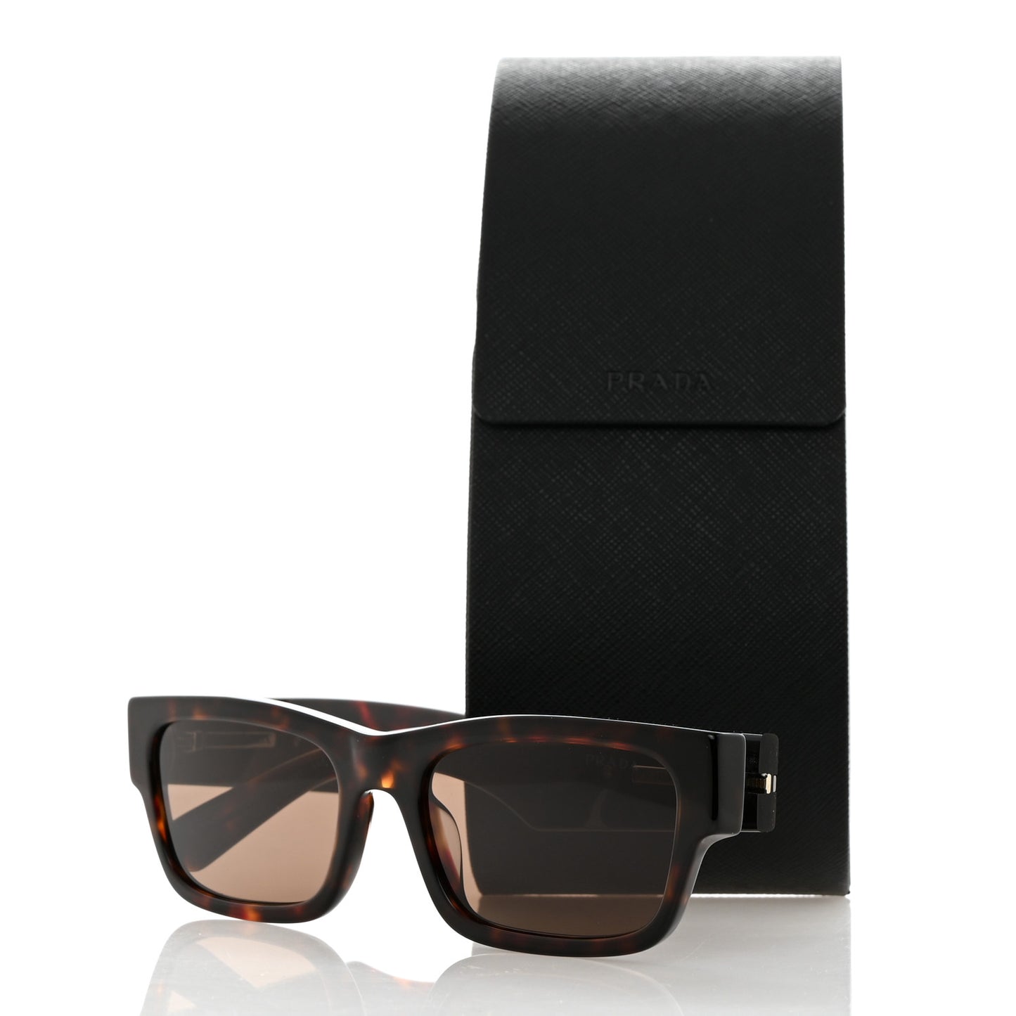Acetate Rectangular Sunglasses SPR A03 Tortoise