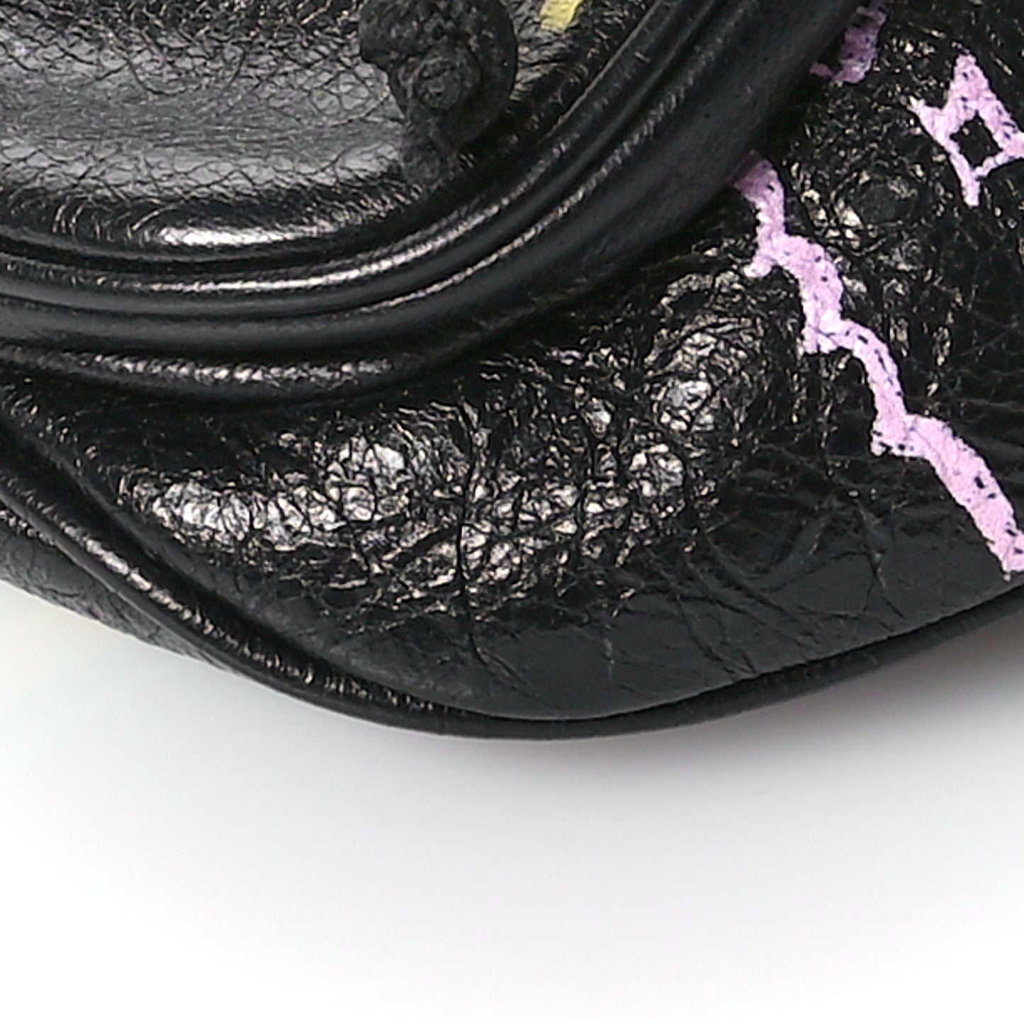 Agneau Arena Graffiti All Over Explorer Belt Bag Black Multicolor