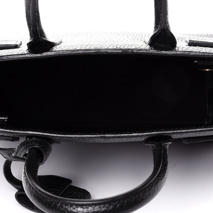 Saint Laurent Grained Calfskin Nano Sac De Jour Black 4 of 5