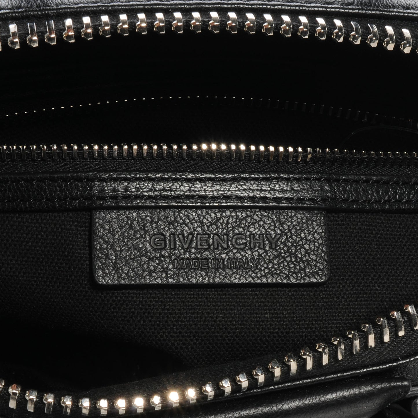Sugar Goatskin Mini Antigona Black