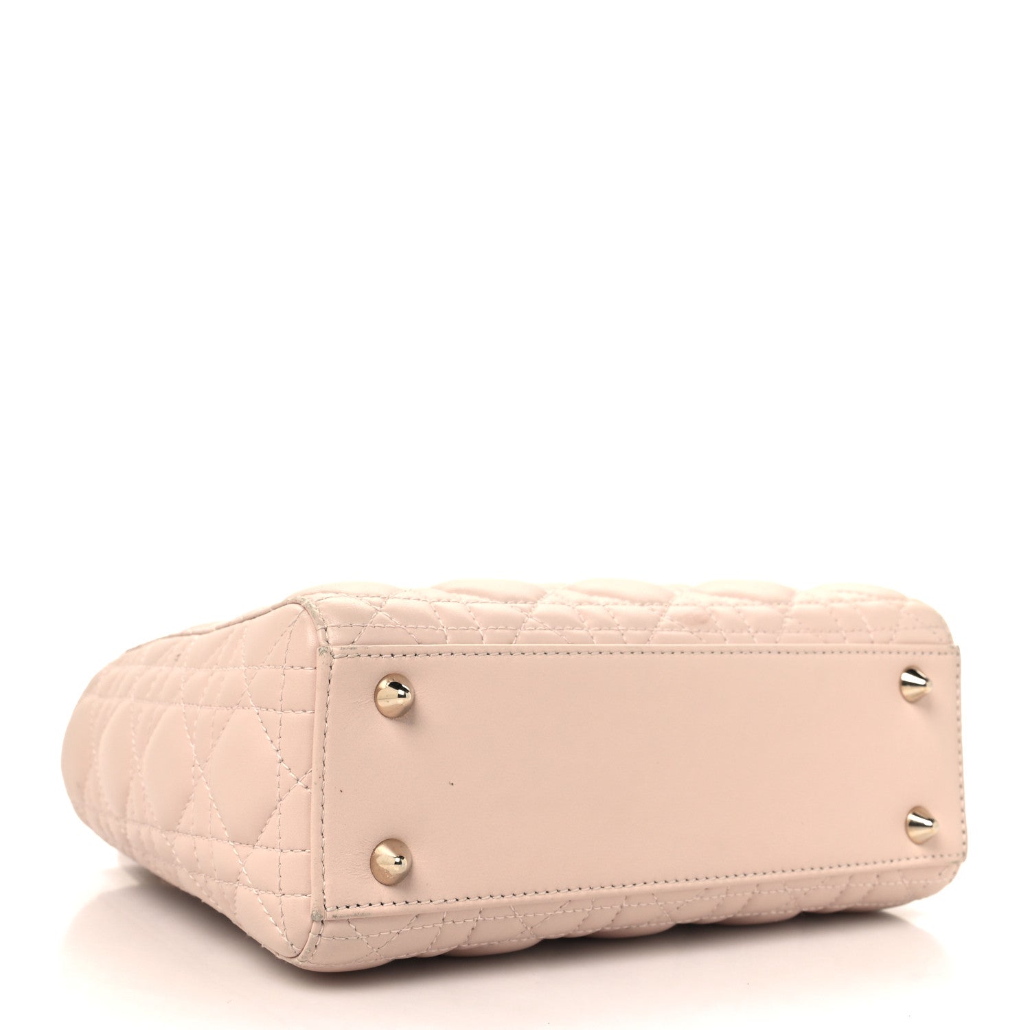 Christian Dior Lambskin Cannage Small My ABCDior Lady Dior Light Pink 4 of 13