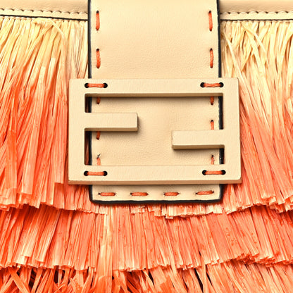 Fendi Raffia Effect Baby B Faded Orange 8 of 10