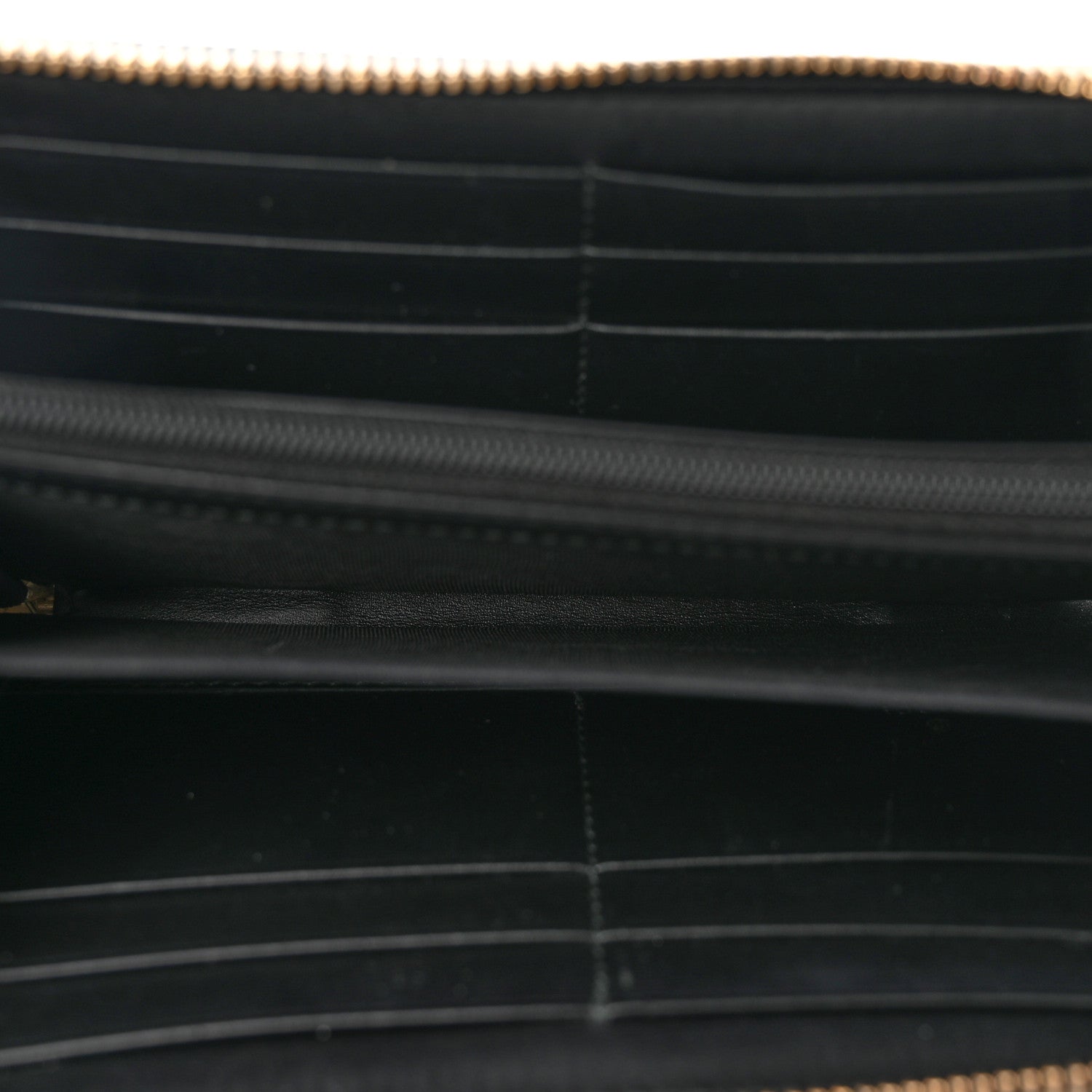 Gucci Guccissima Icon Zip Around Wallet Black 5 of 9