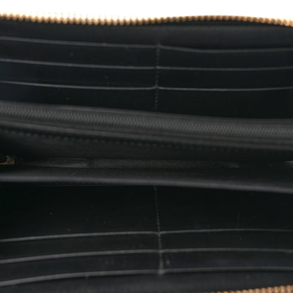 Gucci Guccissima Icon Zip Around Wallet Black 5 of 9
