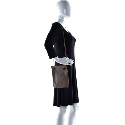 Hermes Cheri Calfskin Mini Aline Etoupe 2 of 10