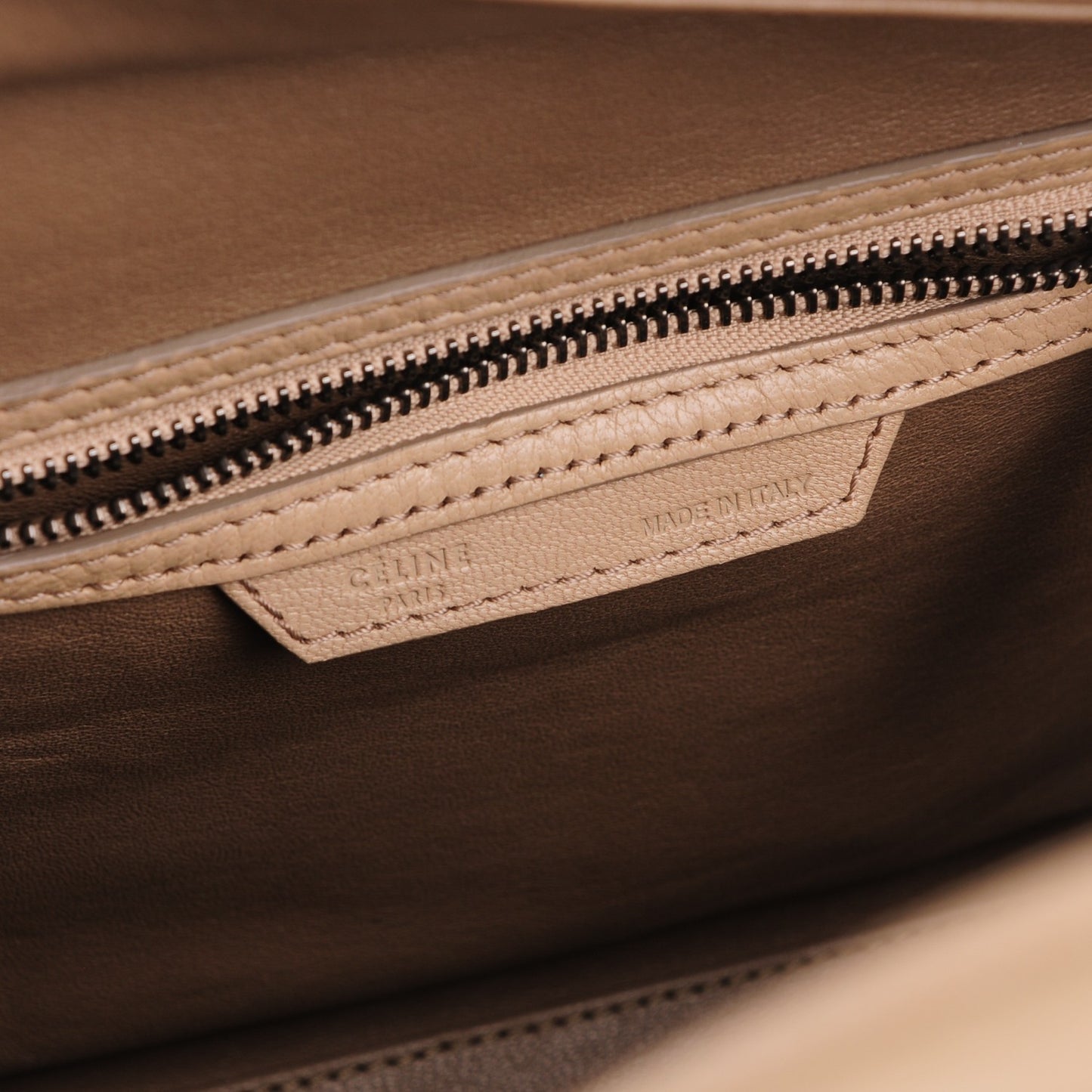 Goatskin Micro Luggage Sand