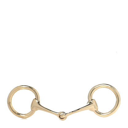 Hermes Permabrass Mors Scarf Ring Gold 1 of 5