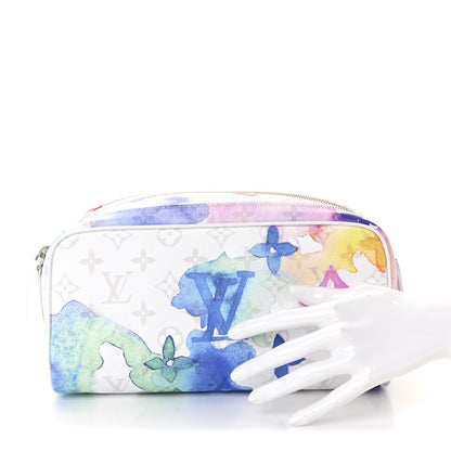 Louis Vuitton Monogram Watercolor Dopp Kit Toilet Pouch Multicolor 2 of 6