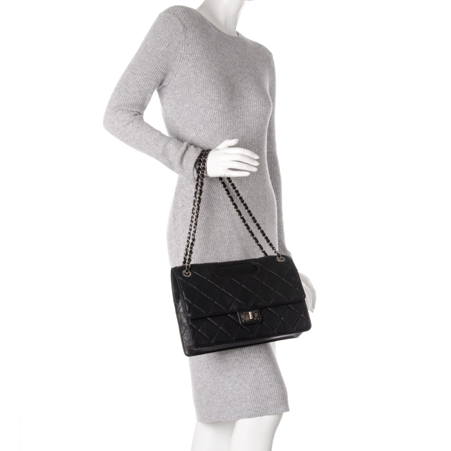 Chanel Washed Lambskin Jumbo Take Away Flap Black 2 of 9
