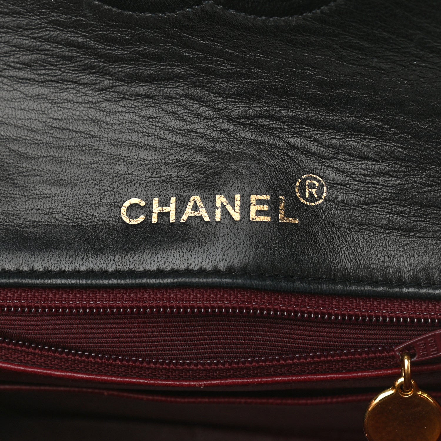Chanel Lambskin Quilted Mini Square Flap Bag Black 6 of 9