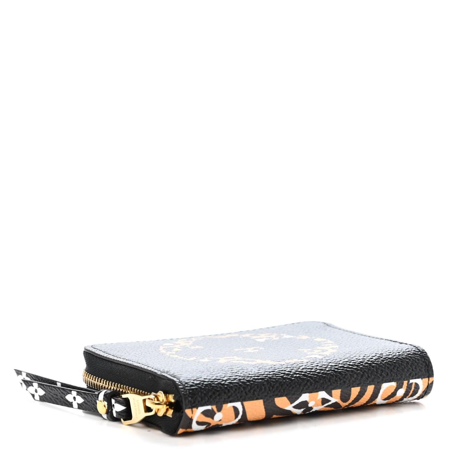Louis Vuitton Monogram Giant Jungle Zippy Coin Purse Black 3 of 4