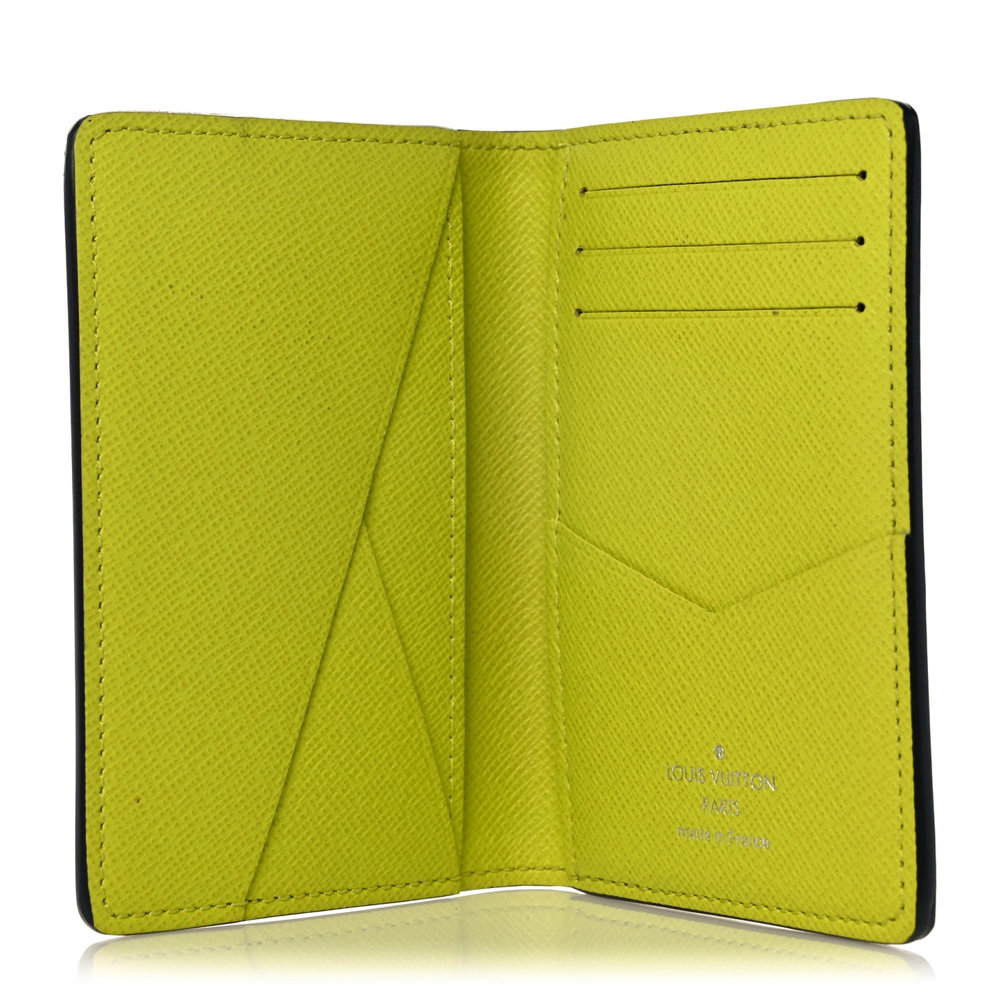 Monogram Taiga Pocket Organizer Yellow