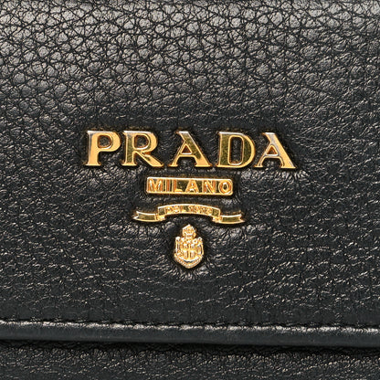 Prada Vitello Move 6 Key Holder Black 7 of 8