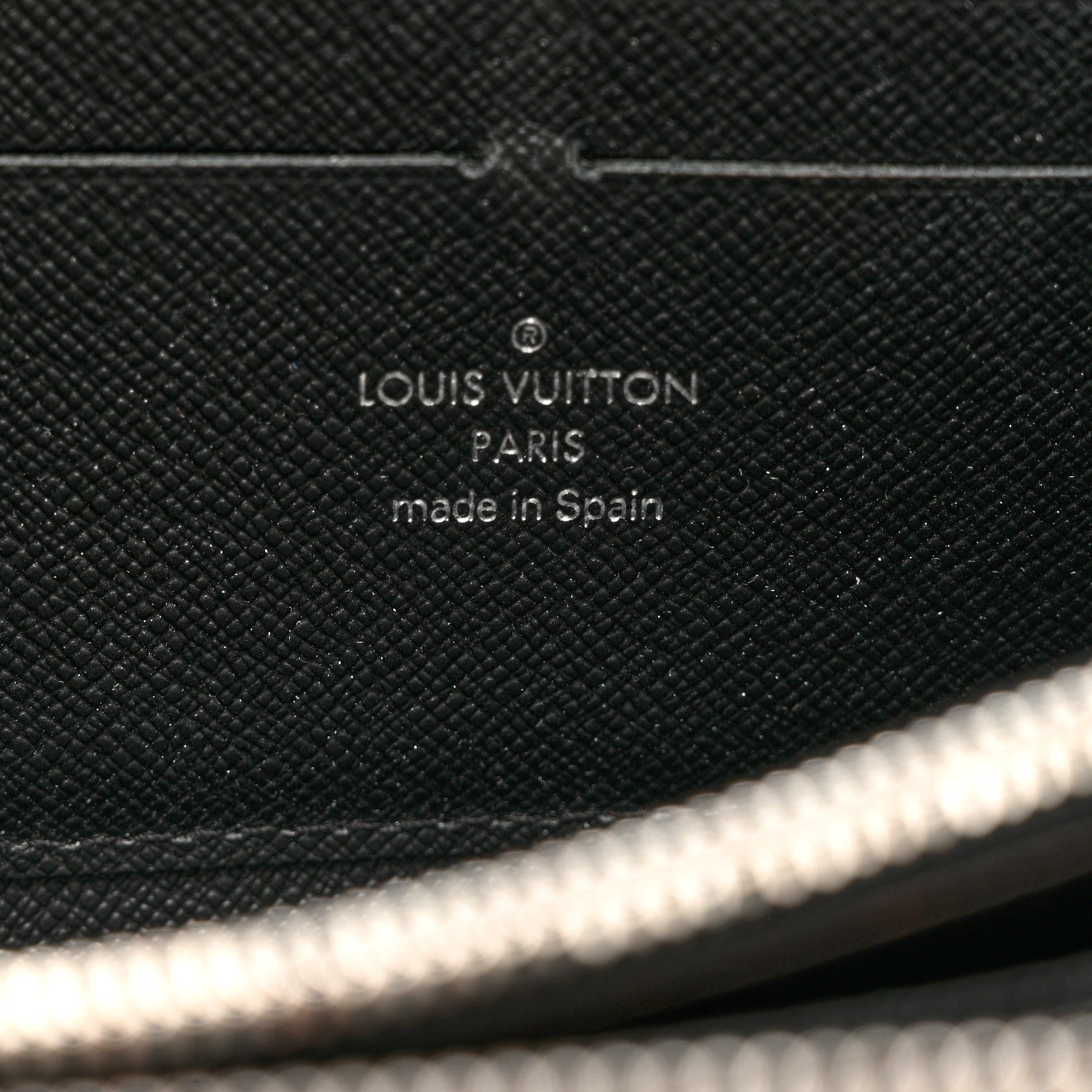 Louis Vuitton Epi Zippy Wallet Black 6 of 6