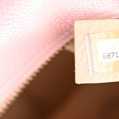 Chanel Caviar Quilted Small Bowler Pink 6 of 10