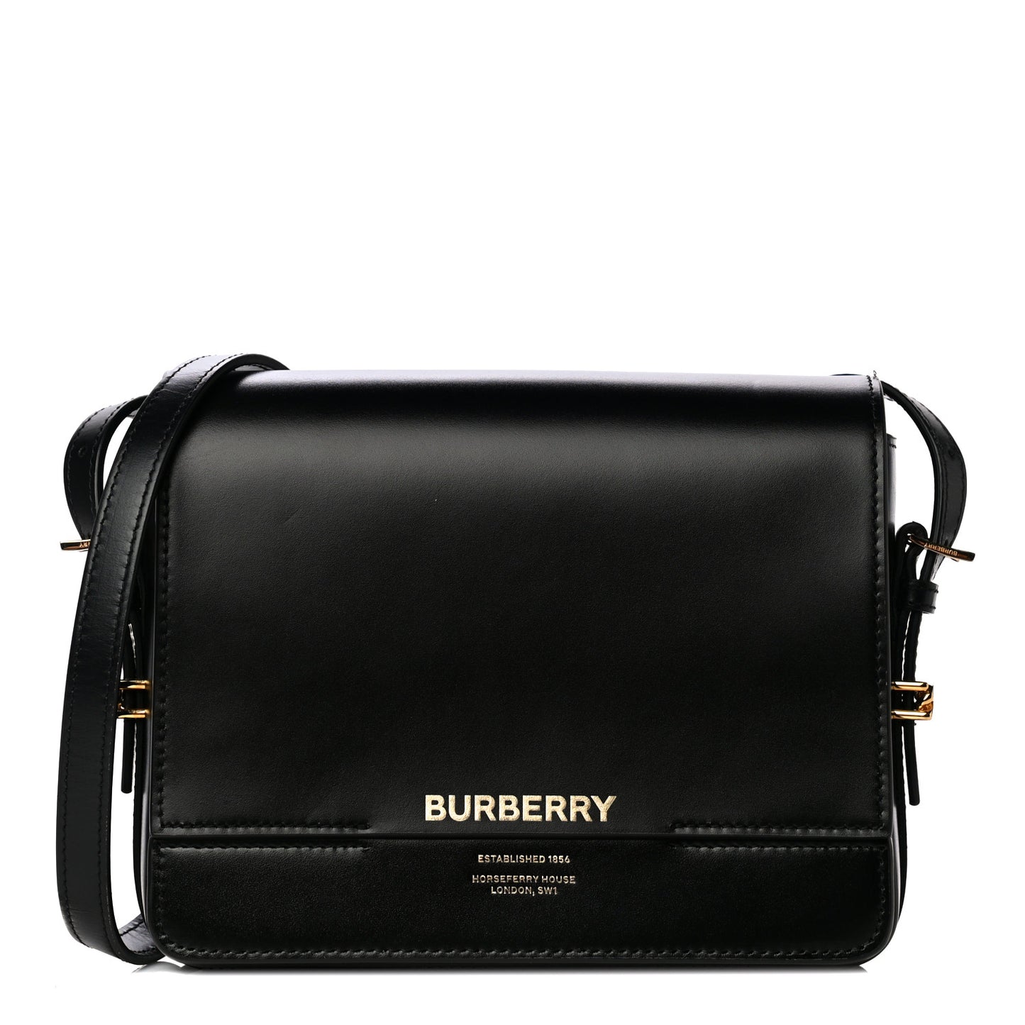 Smooth Calfskin Small Grace Bag Black