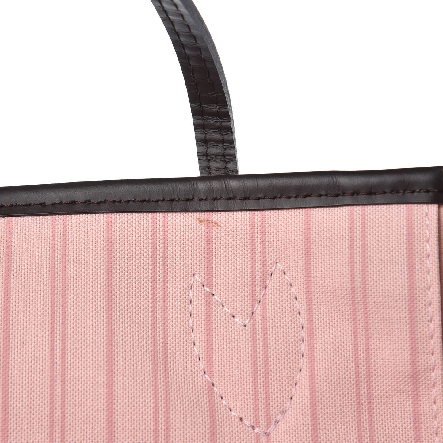 Damier Ebene Neo Neverfull MM Rose Ballerine