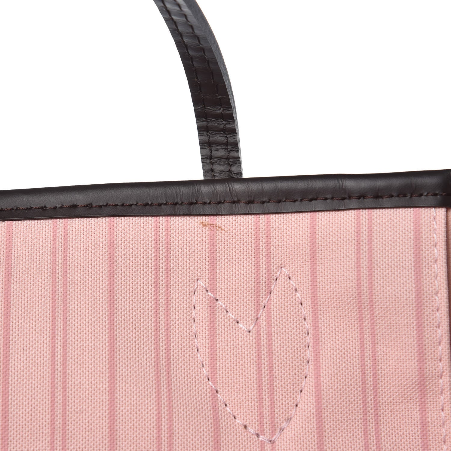 Louis Vuitton Damier Ebene Neo Neverfull MM Rose Ballerine 13 of 13