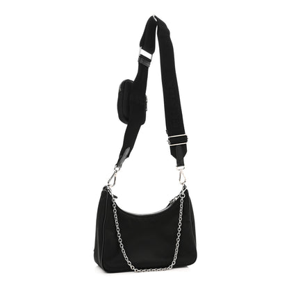 Prada Nylon Re-Edition 2005 Shoulder Bag Black 3 of 9