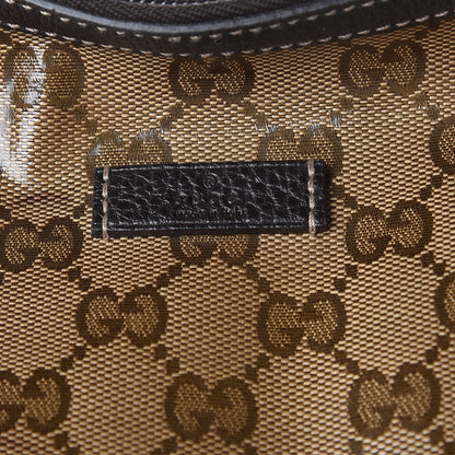 Gucci Crystal Monogram Large Signature Hobo Brown 11 of 12