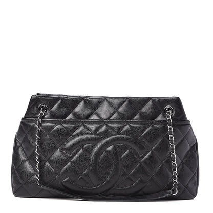 Chanel Caviar Quilted Timeless CC Soft Tote Black 1 of 9
