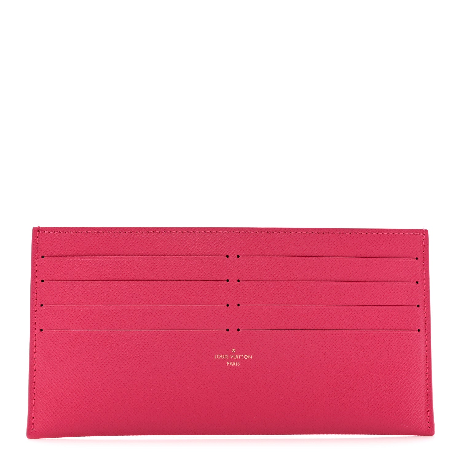Louis Vuitton Calfskin Felicie Card Holder Insert Fuchsia 1 of 6