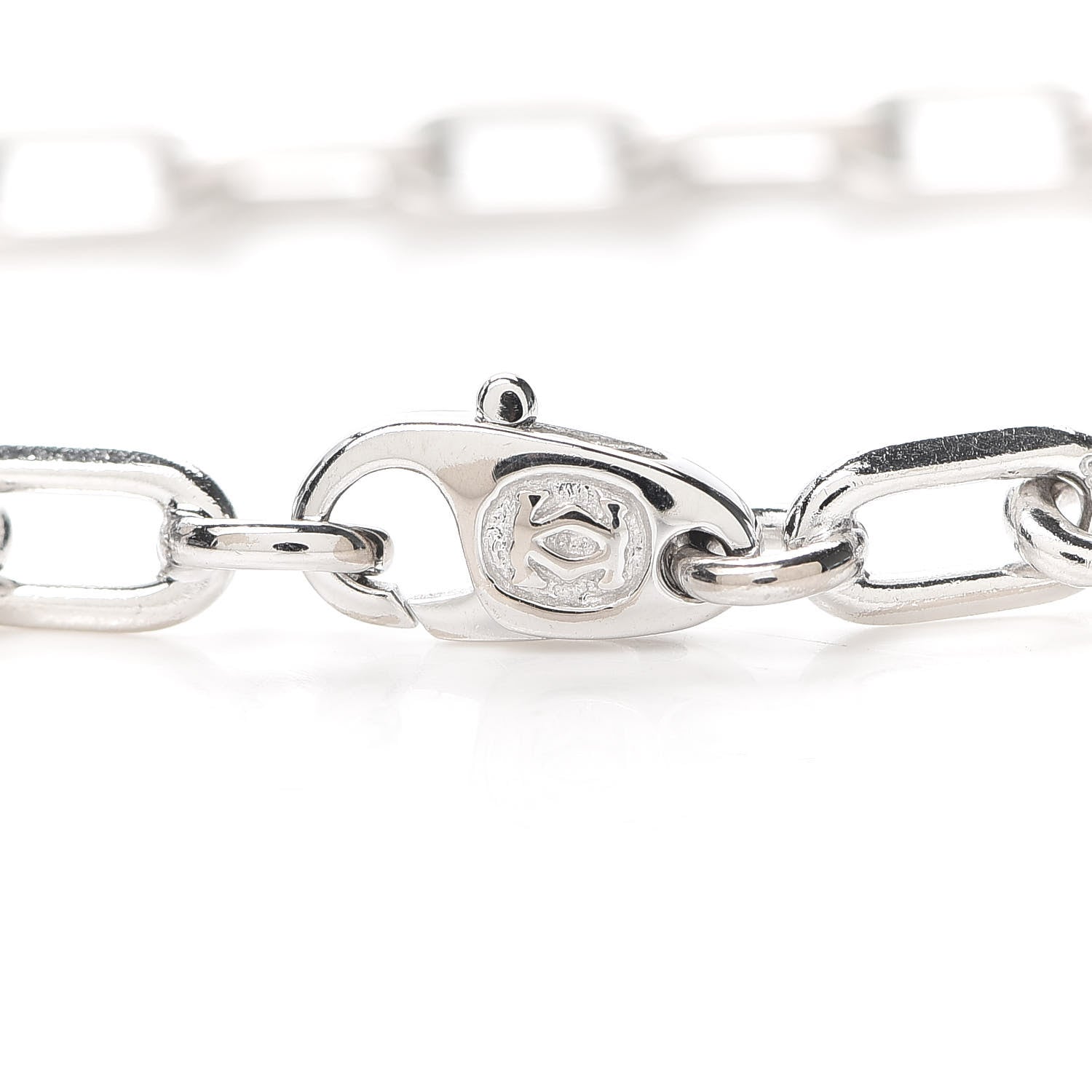 Cartier 18K White Gold Spartacus Chain Bracelet 5 of 5