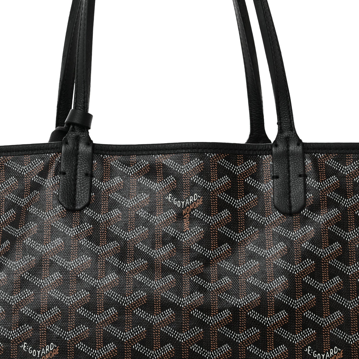 Goyard Goyardine Saint Louis PM Black 8 of 10