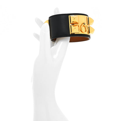 Hermes Box Collier De Chien CDC Bracelet L Black 2 of 9