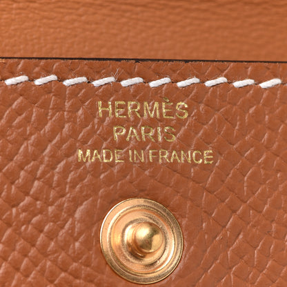 Hermes Epsom Kelly Pocket Belt Gold 5 of 13