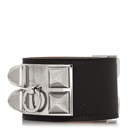 Hermes Chamonix Collier De Chien CDC Bracelet S Chocolate 1 of 5