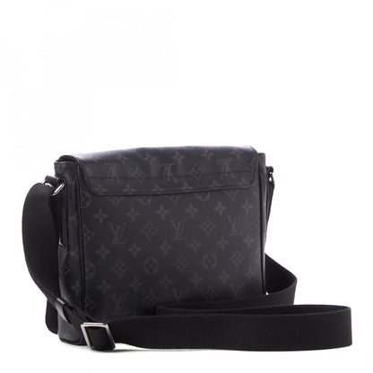 Louis Vuitton Monogram Eclipse District PM Black 2 of 7