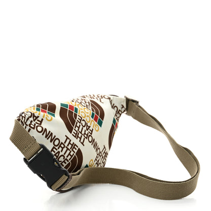Gucci X THE NORTH FACE Econyl Nylon Belt Bag White Sky Blue 3 of 15