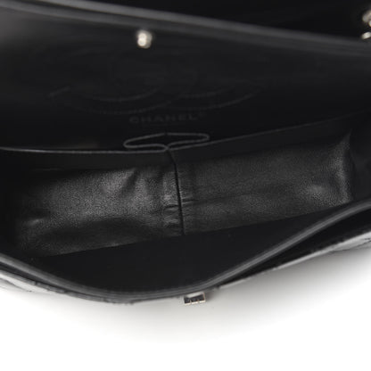 Chanel Distressed Patent Quilted 2.55 Reissue 226 Flap Black 5 of 10