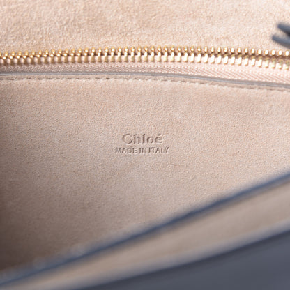 Chloe Suede Calfskin Medium Faye Shoulder Bag Black 6 of 10