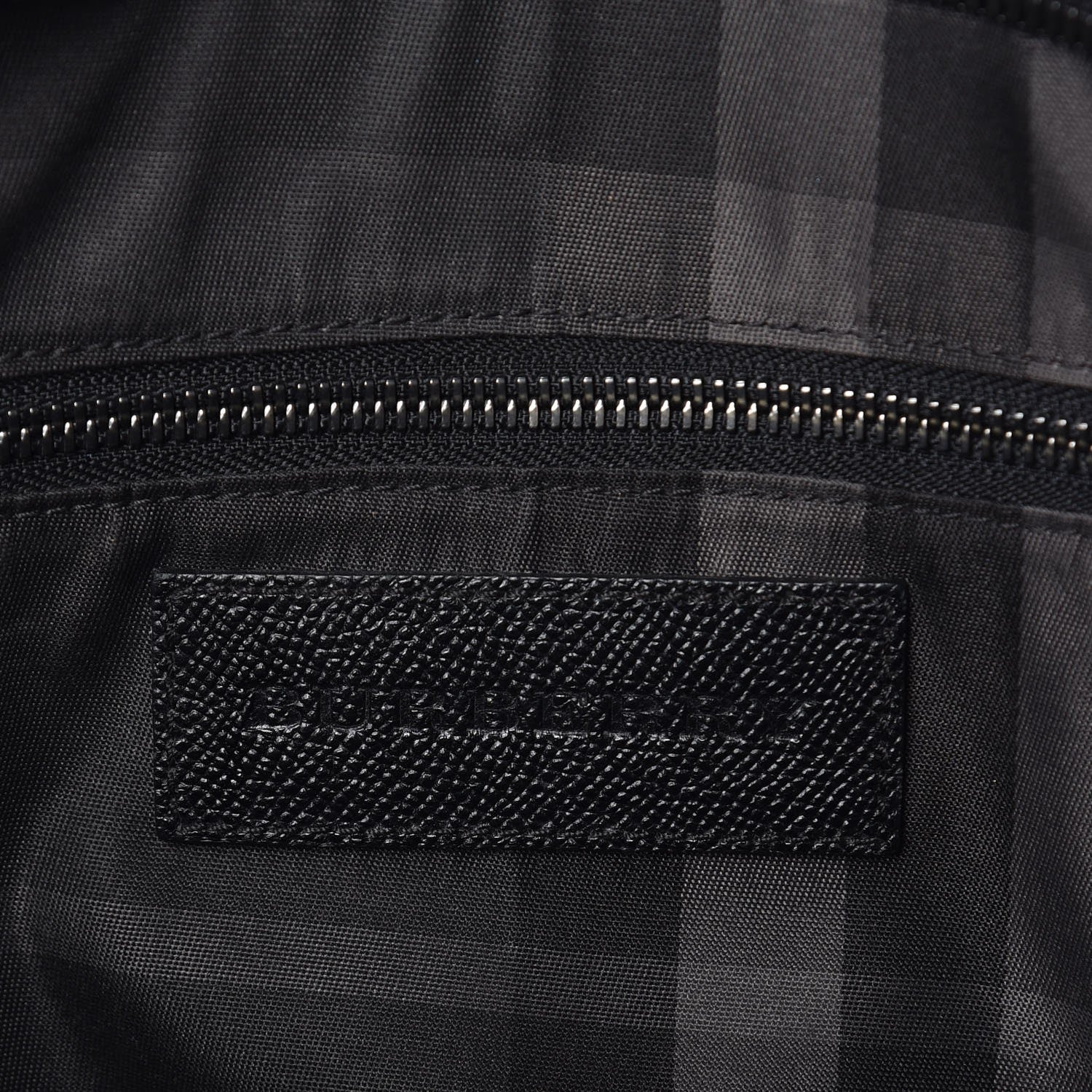 Burberry Textured Calfskin Briefcase Black 6 of 8