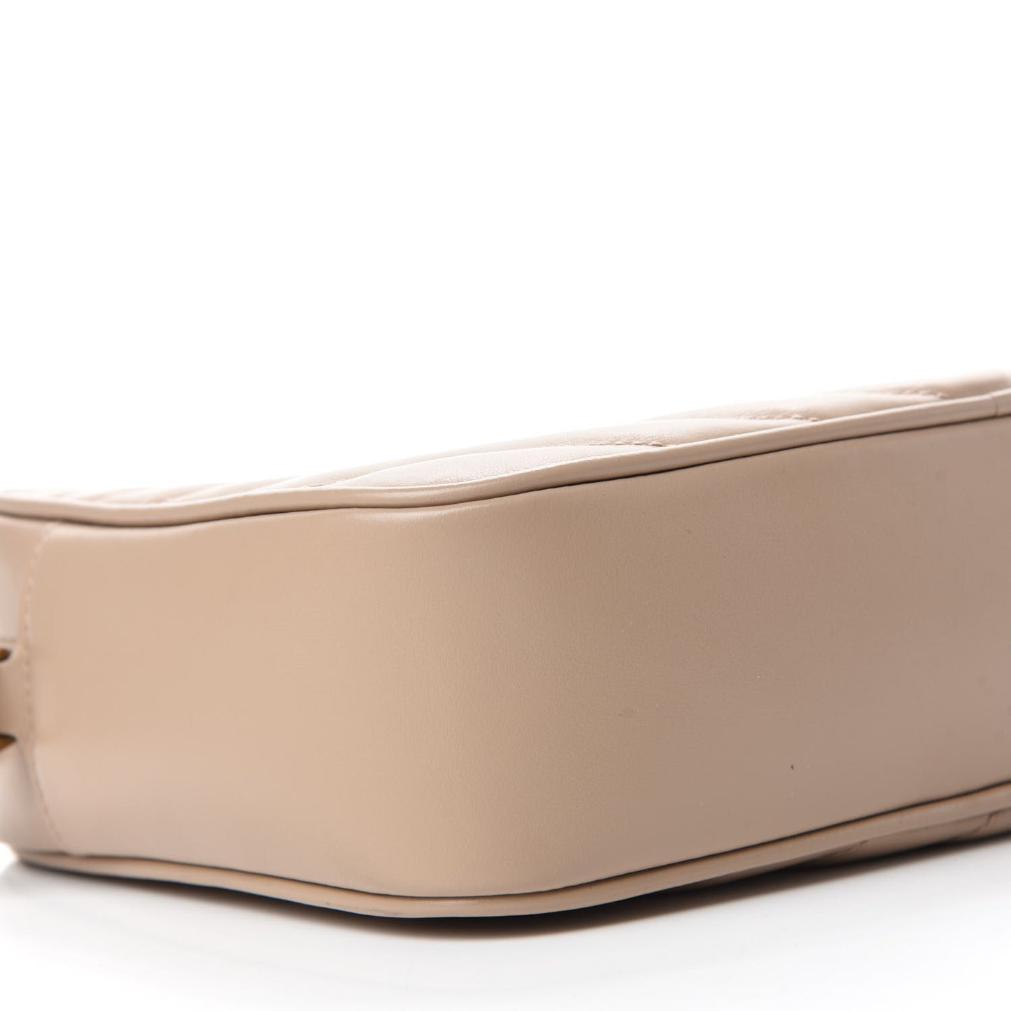 Calfskin Matelasse Monogram Lou Camera Bag Nude Powder