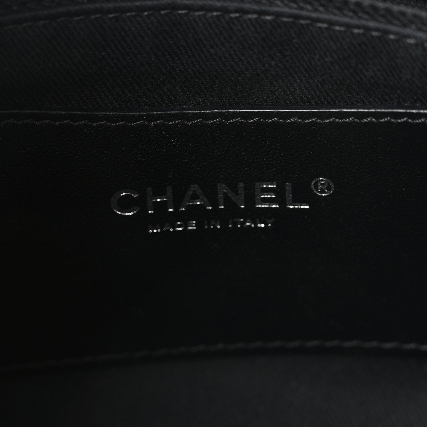 Patent Quilted Large Just Mademoiselle Bowling Bag Black
