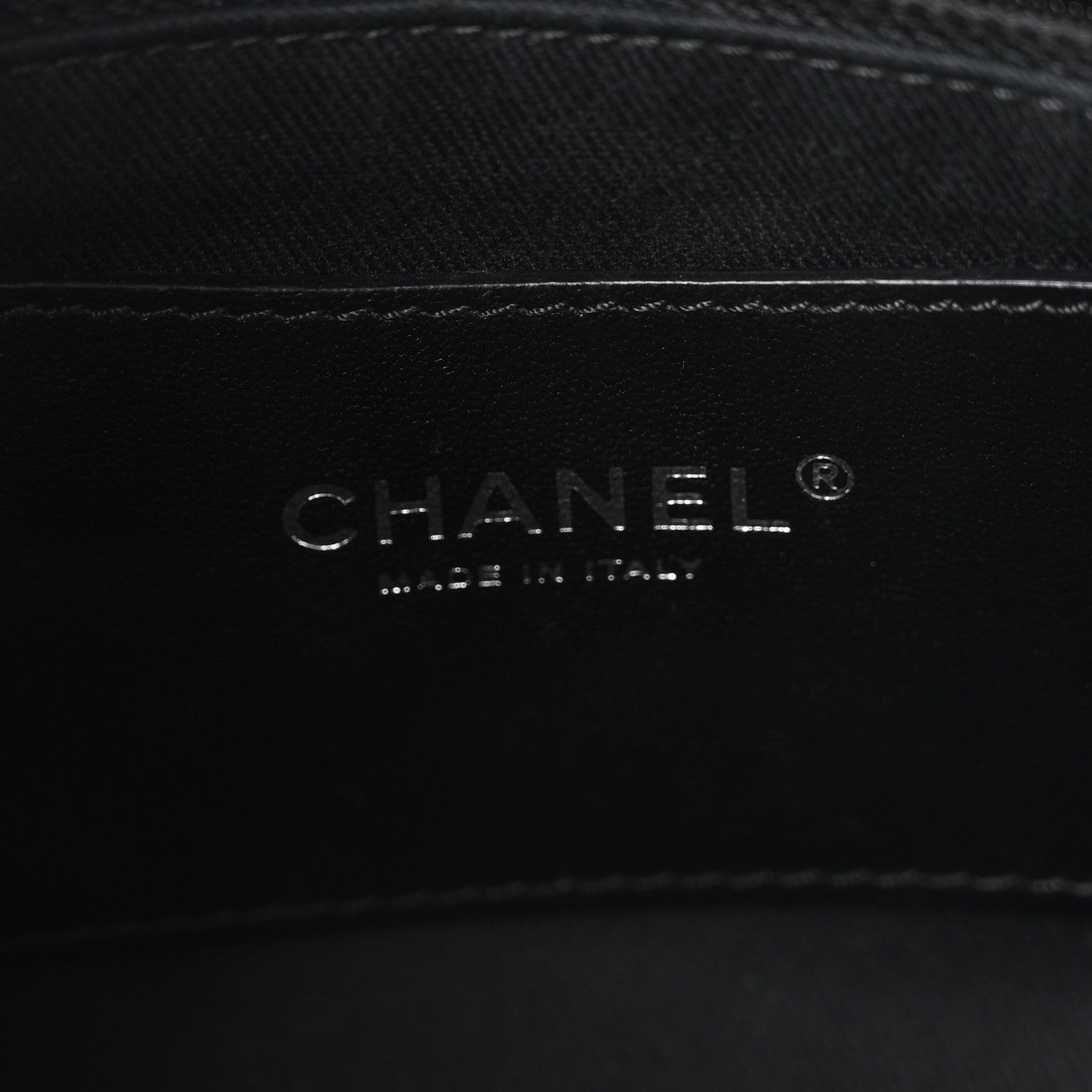 Chanel Patent Quilted Large Just Mademoiselle Bowling Bag Black 6 of 10