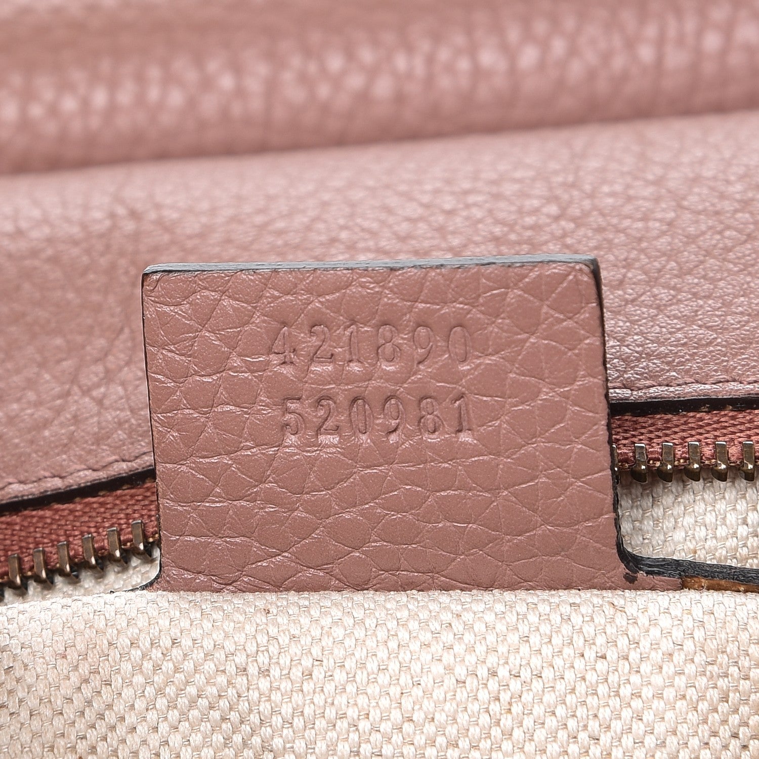 Gucci Calfskin Small GG Marmont Top Handle Bag Rosy Phard 7 of 12