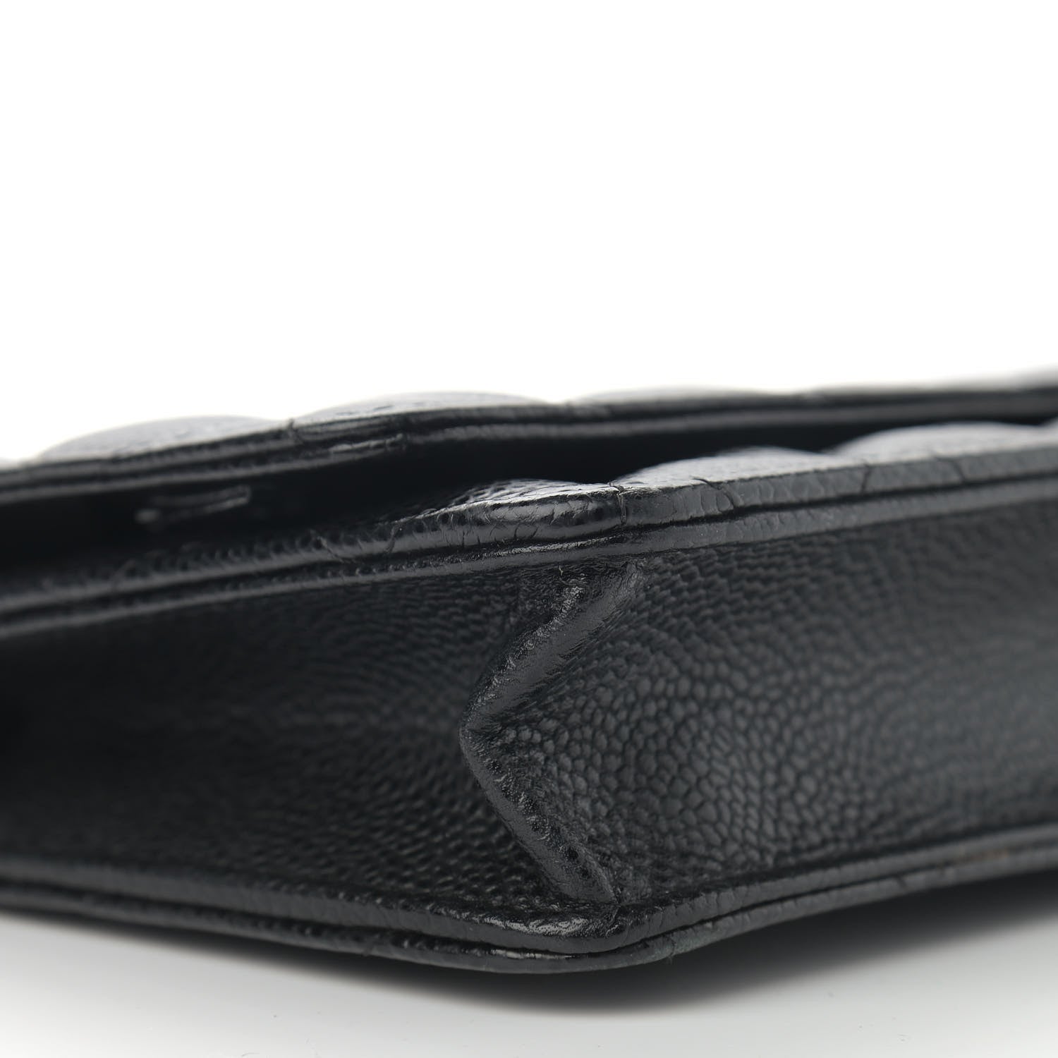 Chanel Caviar Quilted Wallet On Chain WOC Black 10 of 12