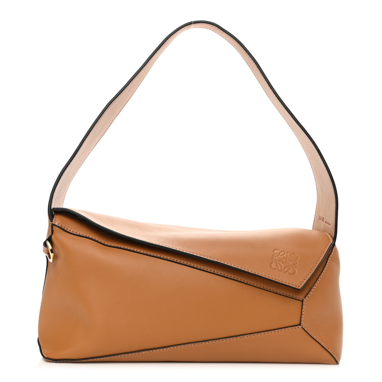 Loewe Calfskin Puzzle Hobo Tan 1 of 10