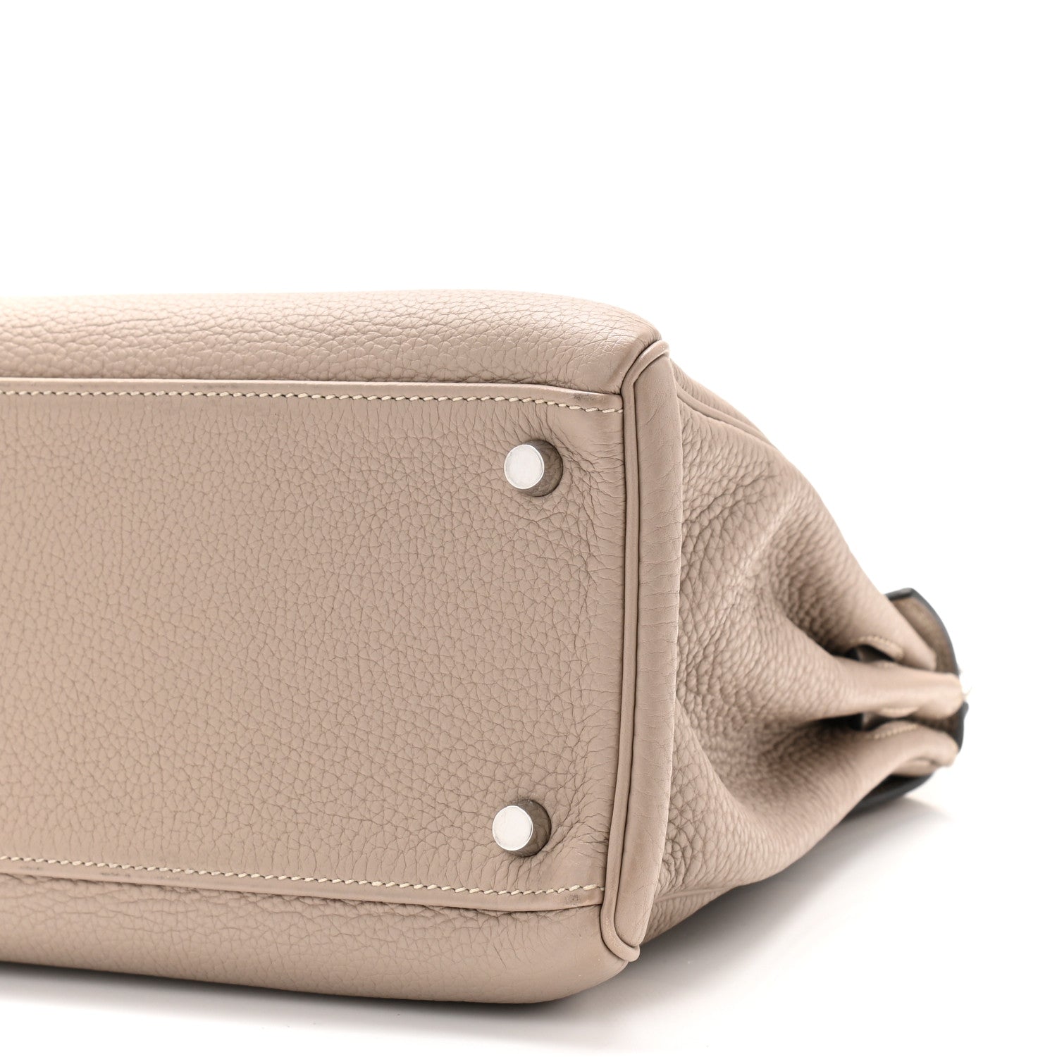 Hermes Taurillon Clemence Kelly Retourne 32 Gris Tourterelle 11 of 14