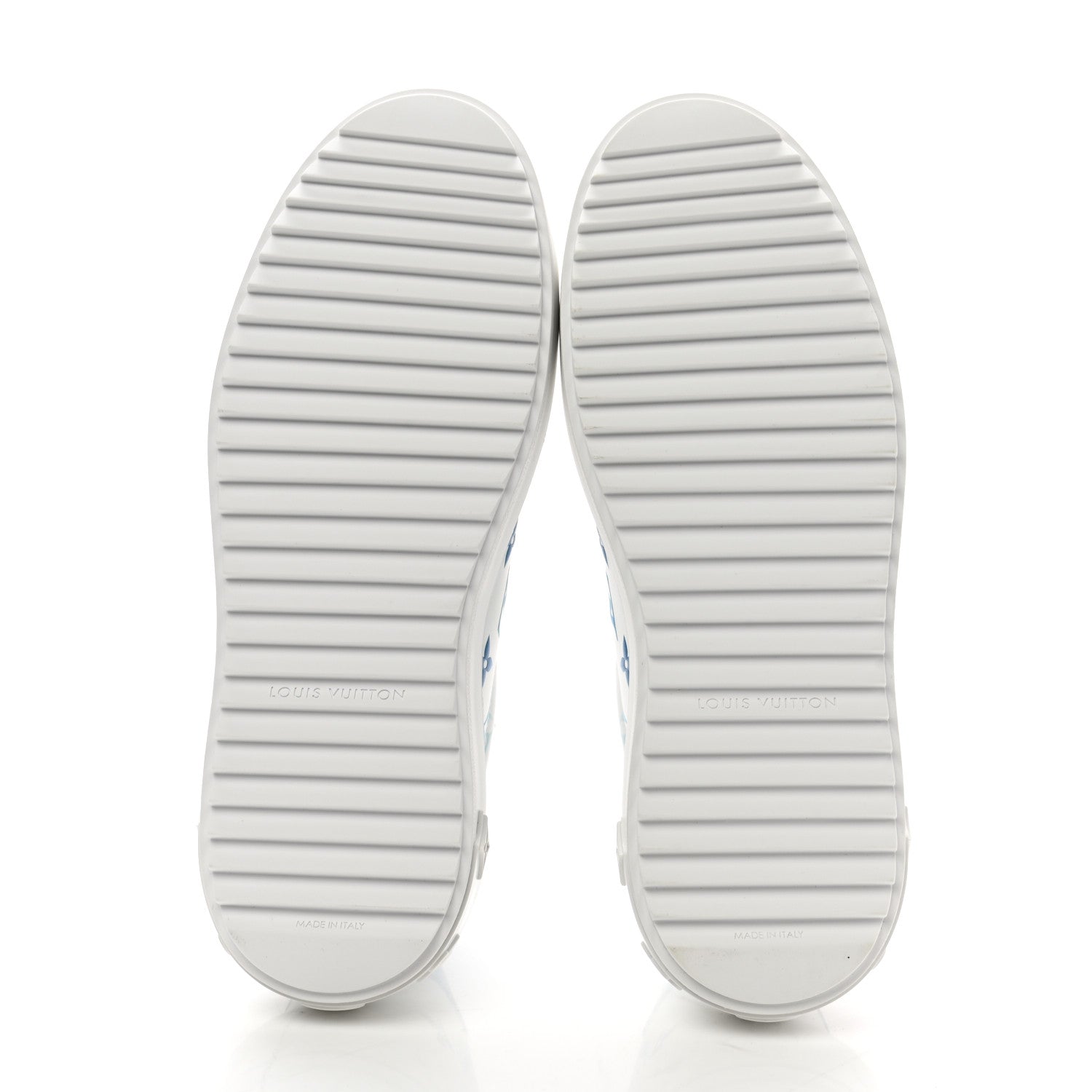 Louis Vuitton Monogram Time Out Sneakers 37.5 Blue 5 of 9