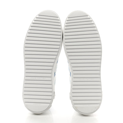 Louis Vuitton Monogram Time Out Sneakers 37.5 Blue 5 of 9