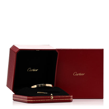 Cartier 18K Yellow Gold LOVE Bracelet 17 5 of 5