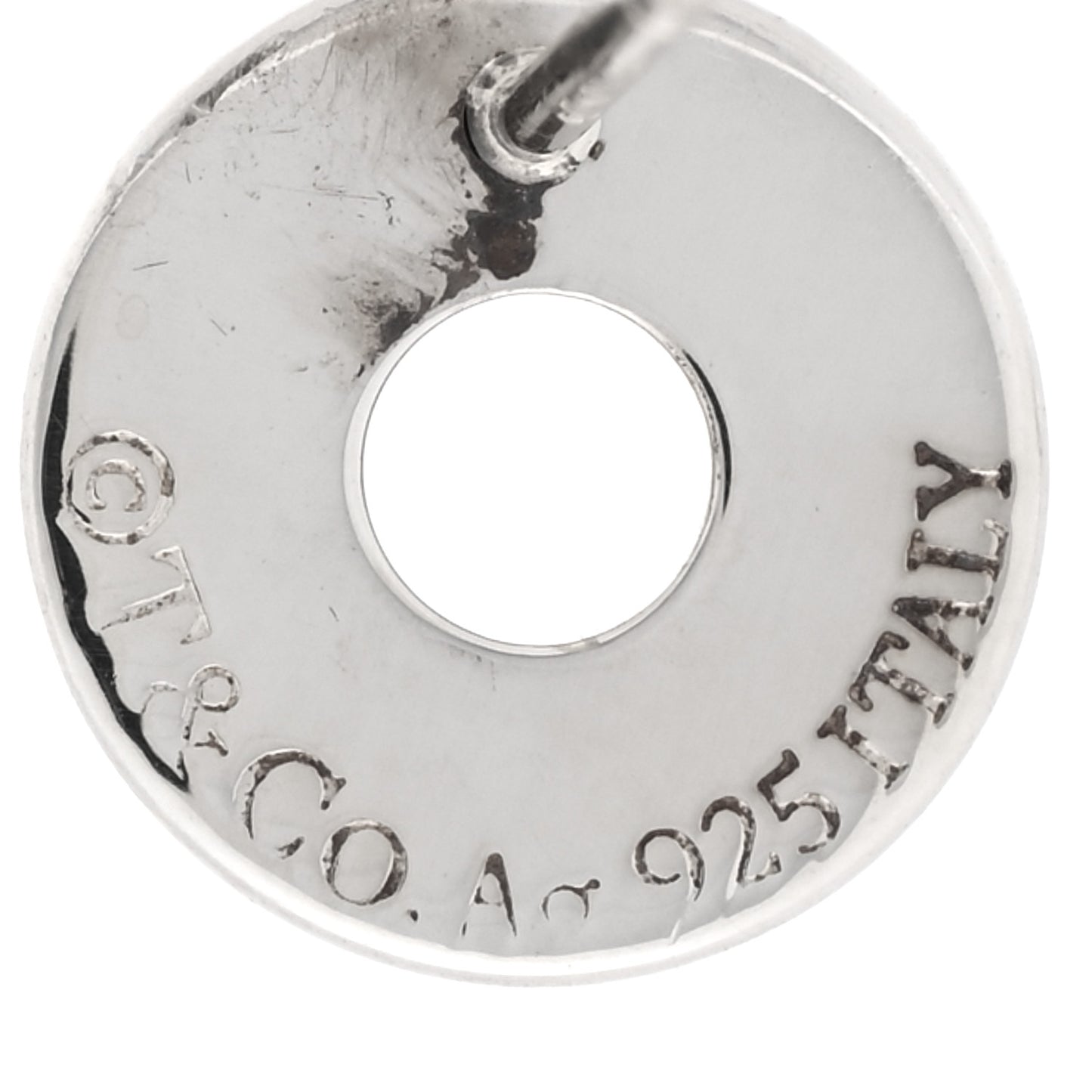 Sterling Silver 1837 Circle Earrings