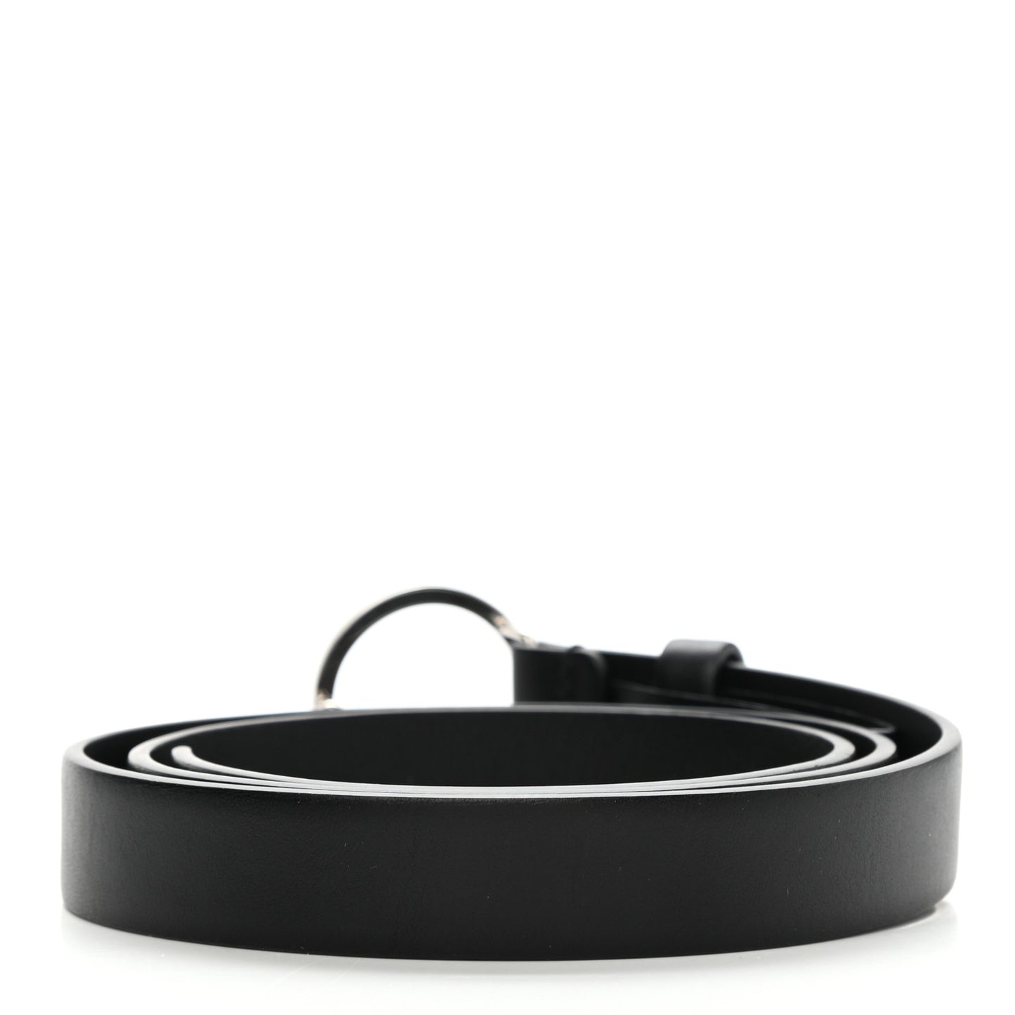 Calfskin Crystal CC Belt 80 32 Black