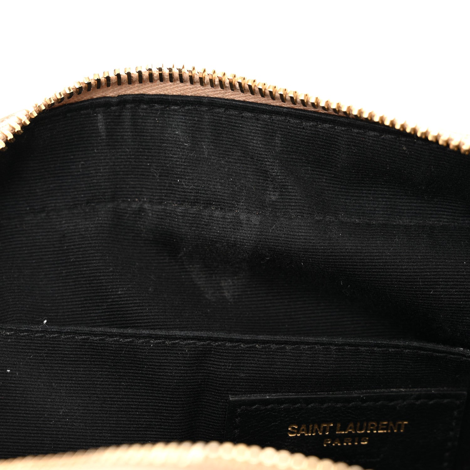 Saint Laurent Calfskin Matelasse Monogram Lou Camera Bag Dark Latte 13 of 16