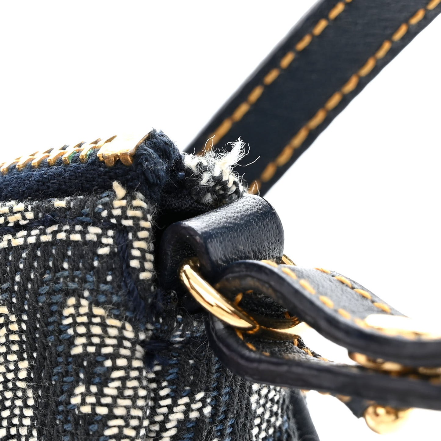 Monogram Mini Saddle Pochette Navy